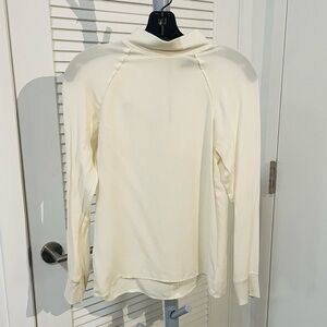 Theory Silk Mock Neck Top